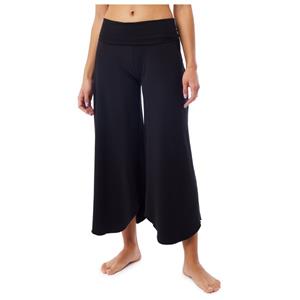 Mandala  Women's Roll Over Tulip Pants - Trainingsbroek, zwart