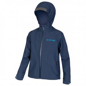  Kid's MT500JR Wasserdichte Jacke - Fietsjack, blauw