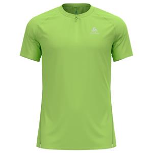 Odlo  X-Alp Trail Crew Neck S/S Half Zip - Hardloopshirt, groen