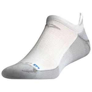 Drymax  Running No Show Tab - Hardloopsokken, wit/ gray