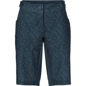 VAUDE Funktionshose Women's Ledro Print Shorts (1-tlg) Grüner Knopf
