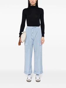 Herno Broek met trekkoord - Blauw
