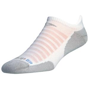 Drymax  Running Lite-Mesh No Show Tab - Hardloopsokken, grijs/wit