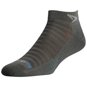 Drymax  Running Lite-Mesh Mini Crew - Hardloopsokken, grijs