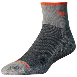 Drymax  Maximum Protection Trail Running 1/4 Crew Turndown - Hardloopsokken, grijs