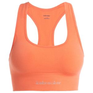 Icebreaker - Women's Merino Seamless Active Bra - Sportbeha, rood