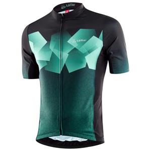 Löffler  Bike Jersey Full Zip Leaves Hotbond - Fietsshirt, groen