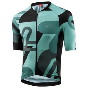 Löffler  Bike Jersey Full Zip Statement Elite - Fietsshirt, turkoois
