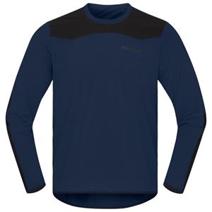 Norrøna - Skibotn Equaliser Tech Long Sleeve - Fietsshirt, blauw
