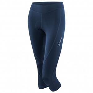 Löffler  Women's 3/4 Bike Tights Tour II - Fietsbroek, blauw