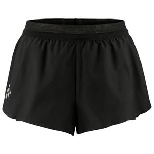 Craft  Women's Pro Hypervent Split Shorts 2 - Hardloopshort, zwart