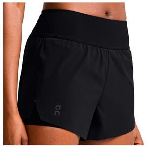 On  Women's Running Shorts - Hardloopshort, zwart