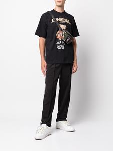 DOMREBEL Trainingsbroek met logoband - BLACK