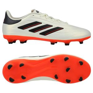 Adidas Copa Pure 2 League FG Solar Energy - Wit/Zwart/Rood Kids