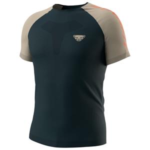 Dynafit  Ultra 3 S-Tech S/S Tee - Hardloopshirt, zwart/blauw