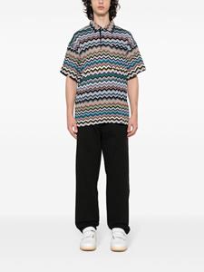 Missoni Trainingsbroek met geborduurd logo - Zwart