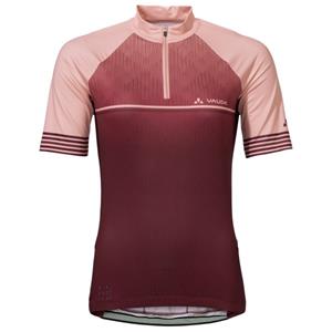 Vaude  Women's Posta Half-Zip Tricot II - Fietsshirt, rood