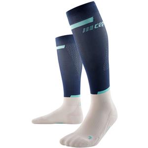 CEP THE RUN Compression V4 Laufsocke blau-weiß Gr. 