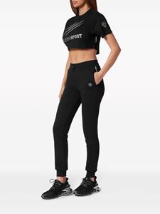 Plein Sport Trainingsbroek met geborduurd logo - Zwart
