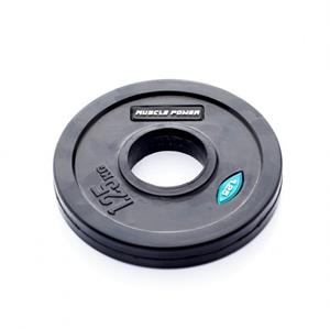 Muscle Power Rubberen Halterschijf - 50 mm - 1.25 kg