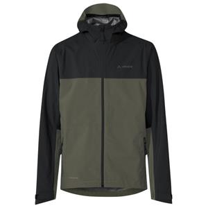 Vaude  Moab Rain Jacket - Fietsjack, zwart/olijfgroen