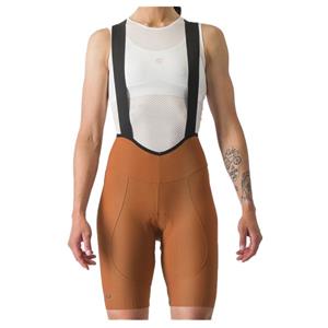 Castelli  Women's Espresso DT Bibshort - Fietsbroek, bruin