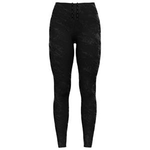 Odlo  Women's Tights Zeroweight Print Reflective - Hardlooplegging, zwart