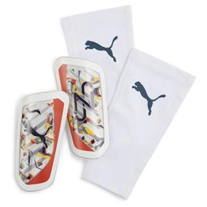 PUMA Scheenbeschermers Ultra Flex Sleeve NJR Creativity - Wit/Hot Heat/Sun Stream/Zwart