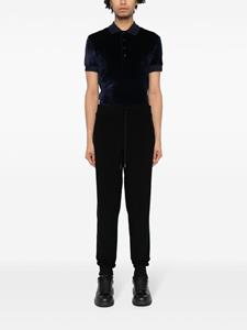 TOM FORD straight-leg cotton track pants - Zwart