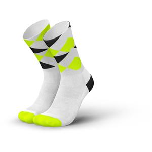 Incylence RUNNING PEAKS Laufsocken White Canary 