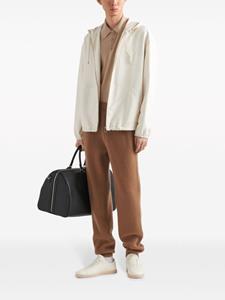 Prada cashmere tapered track pants - Bruin