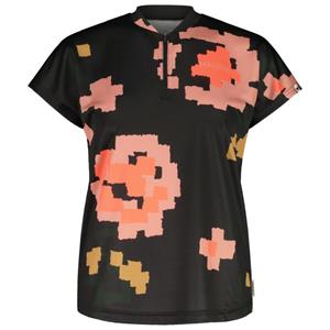 Maloja  Women's HocheiserM. All Mountain 1/2 - Fietsshirt, zwart