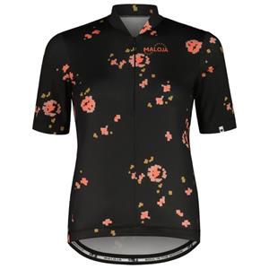 Maloja  Women's HocheiserM. 1/2 - Fietsshirt, zwart