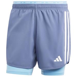 adidas Performance Laufshorts Herren Laufshorts ON THE RUN 3 STRIPES 2IN1 (1-tlg)