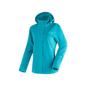 Maier Sports Outdoorjacke "Metor rec W", Damen Regenjacke wasserdicht mit Kapuze, 2 Taschen außen, Innentasche