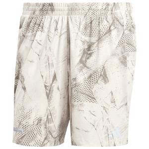 Adidas  ULT AOP Heather Shorts - Hardloopshort, wit