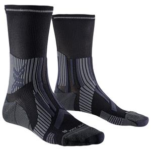 X-Socks  Trailrun Expert Crew - Hardloopsokken, zwart