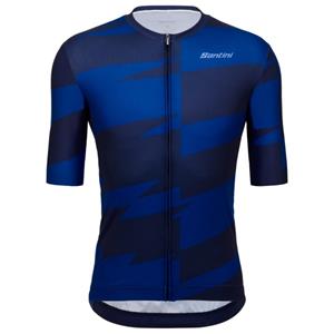 Santini  Furia Smart S/S - Fietsshirt, blauw