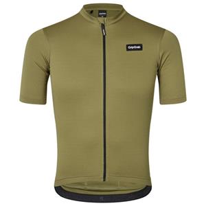 GripGrab  Merino S/S Jersey - Fietsshirt, olijfgroen