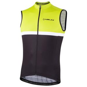 NALINI Solid fietsshirt zonder mouwen, voor heren