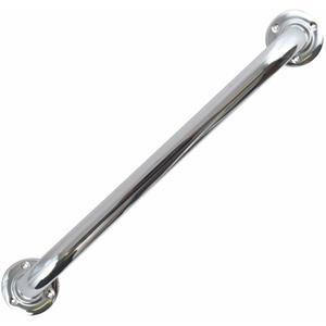 MSV Badkamer/douche Wand Handgreep - Rvs Metaal - Zilver - 60 Cm