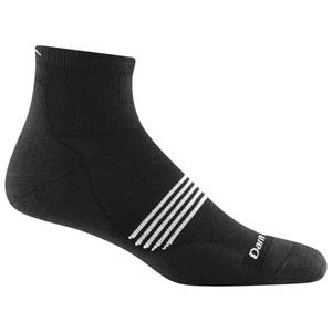 Darn Tough  Element 1/4 Lightweight With Cushion - Hardloopsokken, zwart