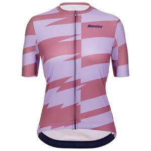 Santini  Women's Furia Smart S/S - Fietsshirt, purper