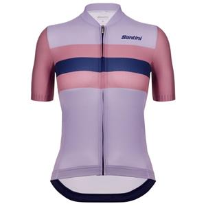 Santini  Women's Eco Sleek Bengal - Fietsshirt, purper