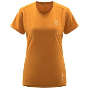 Haglöfs  Women's L.I.M Tech Tee - Sportshirt, bruin/oranje