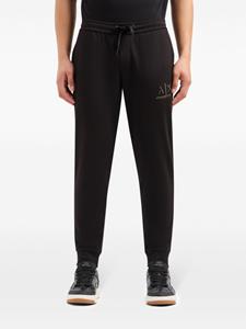 Armani Exchange Trainingsbroek met logoprint - Zwart