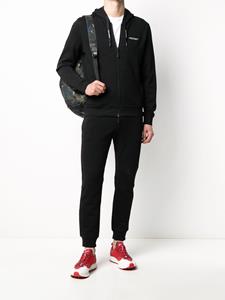 Armani Exchange Trainingsbroek met toelopende pijpen - Zwart