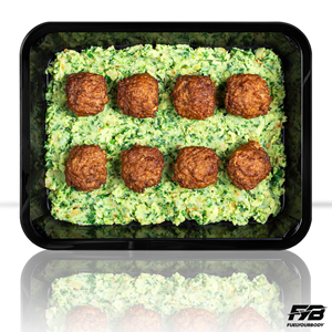 Fuelyourbody Kant en klare maaltijden - Bulk - Beef Meatballs - Boerenkool stamppot - Meatballs [Bulk] - 