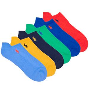 Polo Ralph Lauren Sportsokken  ASX117-SOLIDS-PED-6 PACK