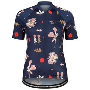 Maloja  Women's TennoM. AOP 1/2 - Fietsshirt, blauw